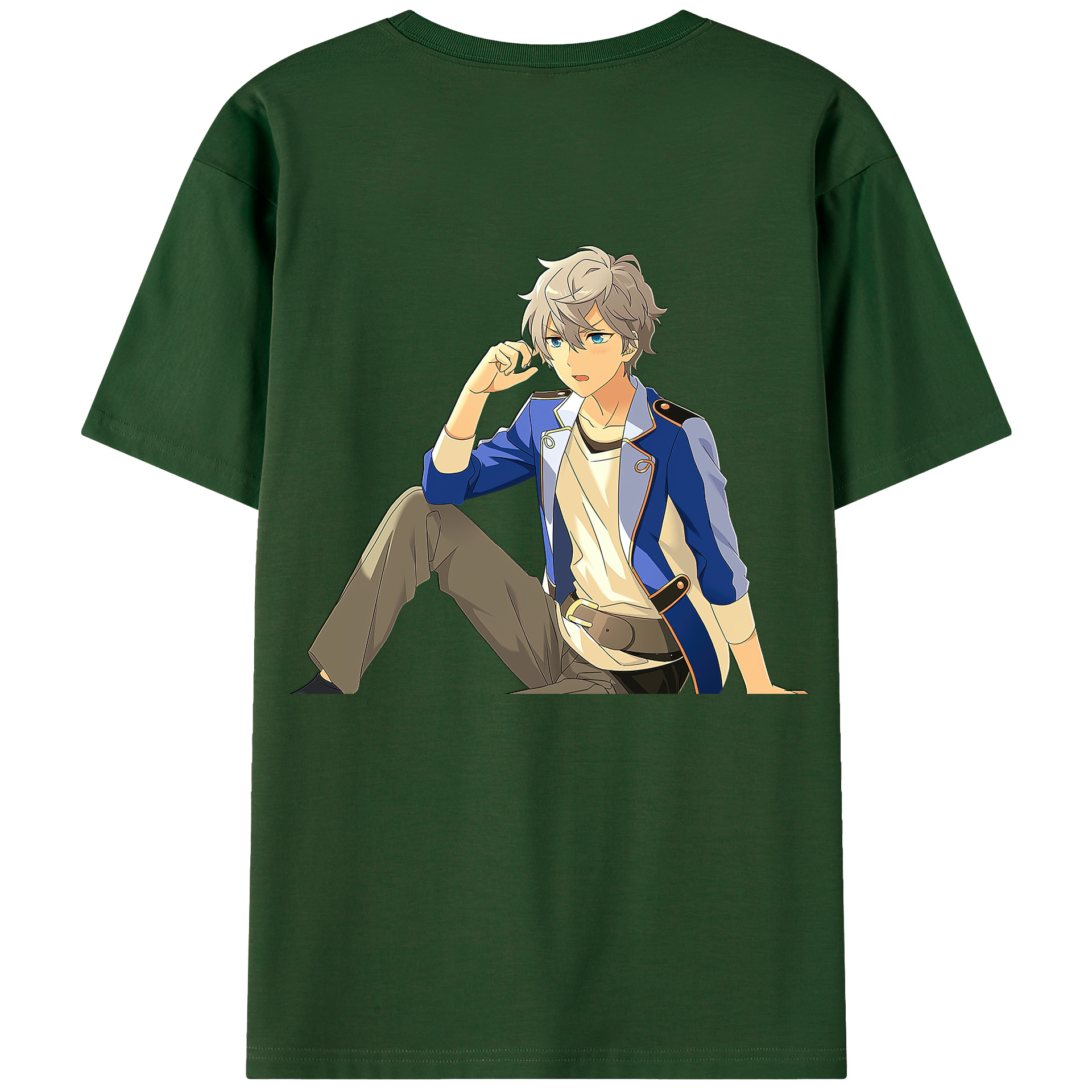 （画像用） あんさんぶるスターズ! Ensemble Stars 綿100％半袖Tシャツ（背面プリント）